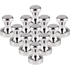 20pcs Strong Neodymium Push Pin Magnets for Whiteboard Fridge