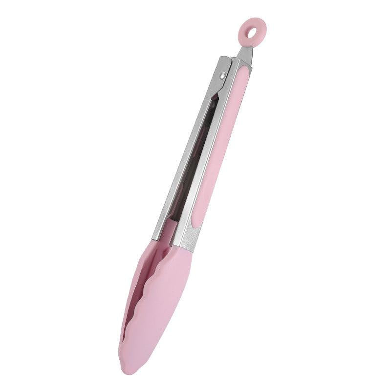 Silicone Kitchen Tongs 22 86 Cm Non Stick Heat Resistant Stainless Steel Silicon