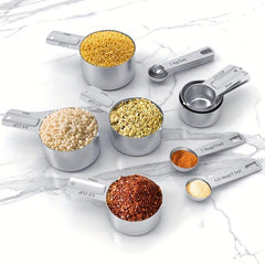 Multifunctional Stainless Steel Measuring Spoon Set