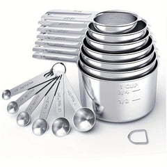 Multifunctional Stainless Steel Measuring Spoon Set