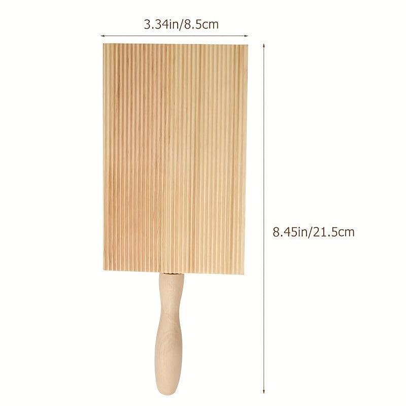 Wooden Gnocchi Board Spaghetti Maker Manual Pasta Maker