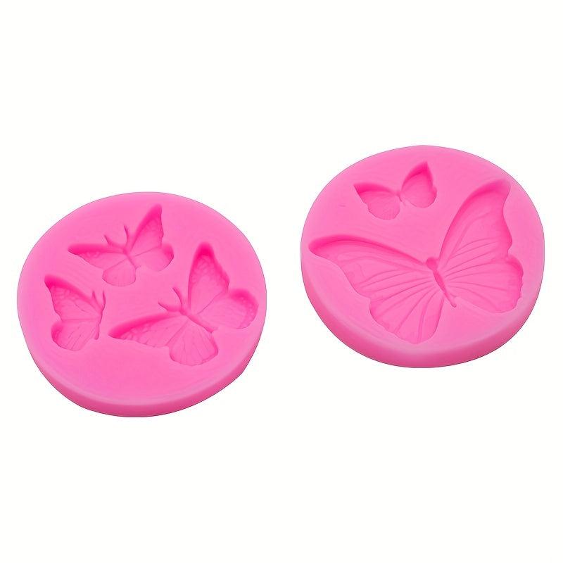Butterfly Chocolate Mold 3D Silicone For DIY Cake Decorating Baking Tools