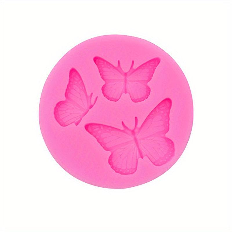 Butterfly Chocolate Mold 3D Silicone For DIY Cake Decorating Baking Tools