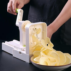 Manual Vegetable Spiralizer Zoodle Maker Potato Slicer Fruit Grater Kitchen