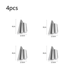 8pcs Stainless Steel Finger Thumb Picks Adjustable Protective Tool