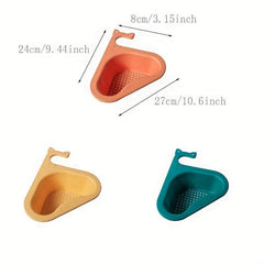 Cat Ear Drain Basket Triangular Sink Filter Kitchen Sink Colander