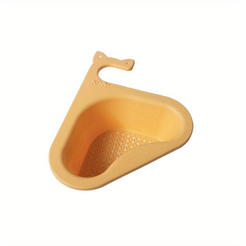 Cat Ear Drain Basket Triangular Sink Filter Kitchen Sink Colander