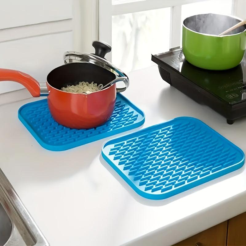 Silicone Drying Mat Heat Insulation Pad Kitchen Suppl