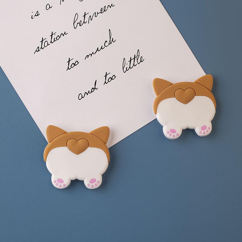 2pcs Funny Shiba Inu Refrigerator Magnets