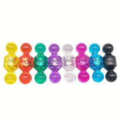 10pcs Plastic Magnetic Push Pins Office Decorative Refrigerator Magnets