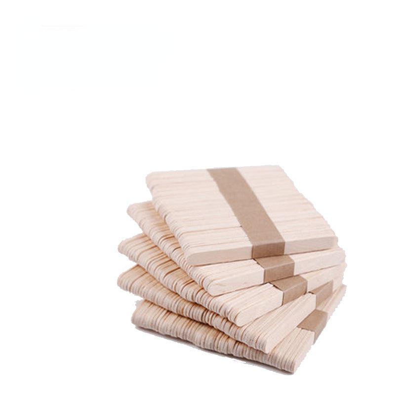 150 Wooden Ice Cream Sticks Popsicle Craft DIY Summer Lollipop Accessories Kit