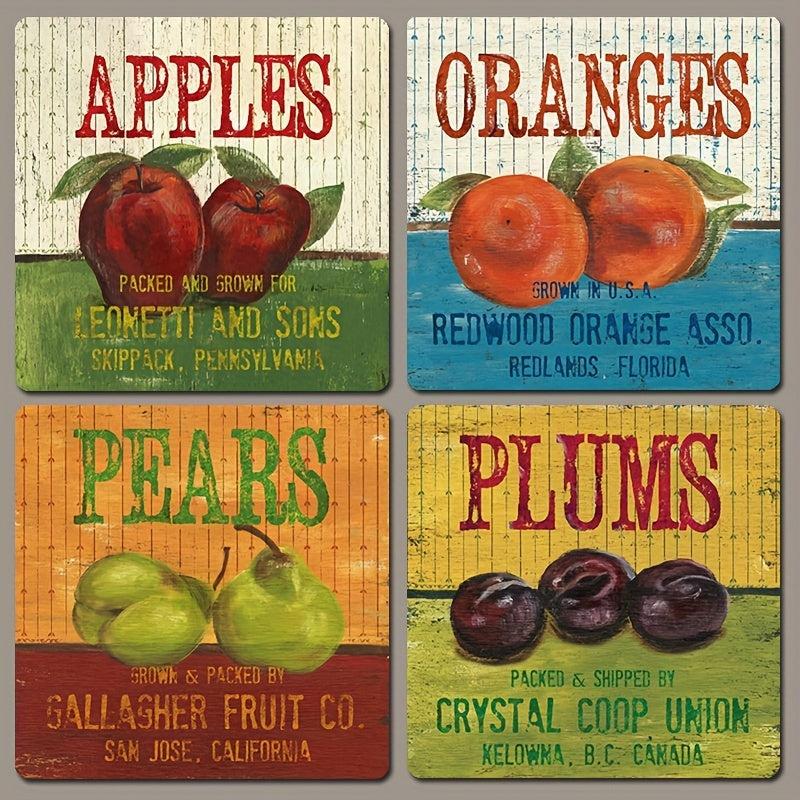 1pc 8X8cm Square Fridge Magnets for Home Decoration Kitchen Adult Gift