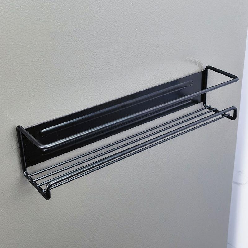 2pcs Magnetic Spice Rack Shelf for Refrigerator Strong Magnetic Spice Shelf Kitc