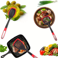 6pcs Silicone Kitchen Utensil Set Non Stick Safe and Durable Kitchen Tools