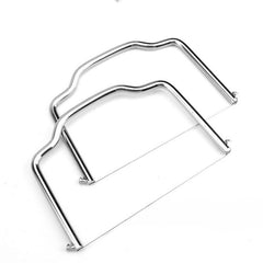 2pcs Stainless Steel Cheese Slicer Cutter Multipurpose Handheld Butter Divider