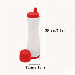 Pancake Batter Dispenser Easy Squeeze Non-Drip Nozzle