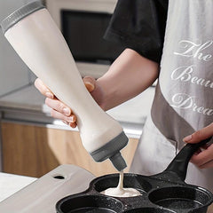 Pancake Batter Dispenser Easy Squeeze Non-Drip Nozzle