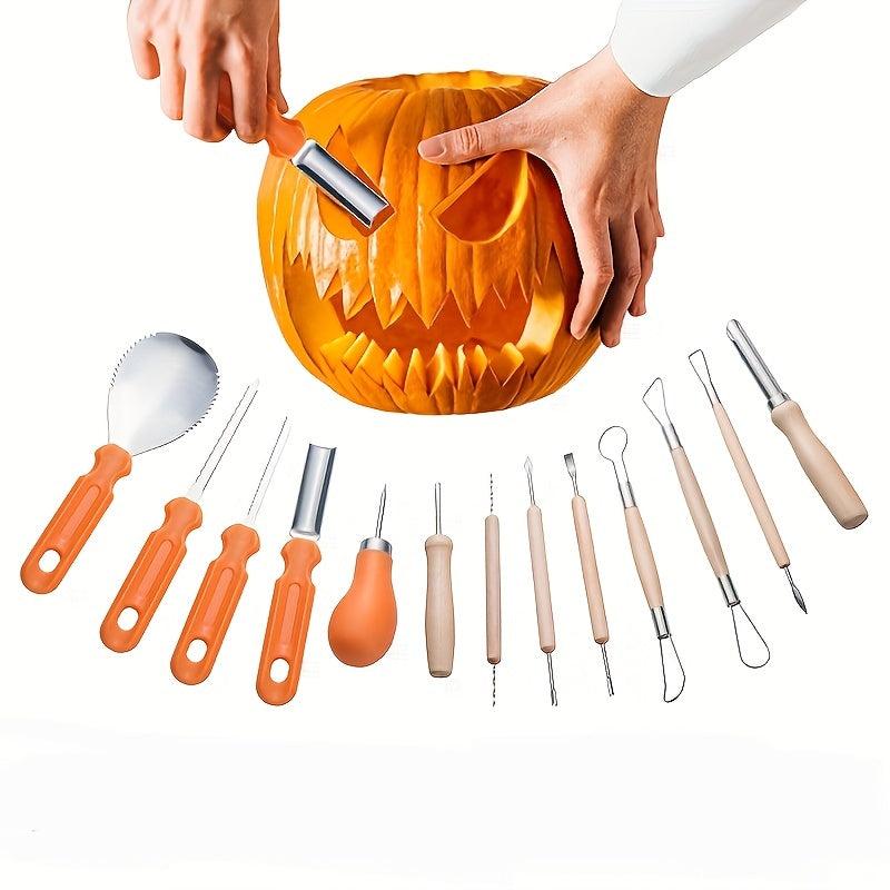 Halloween Pumpkin Carving Set 13pcs Jack O Lantern DIY Tools