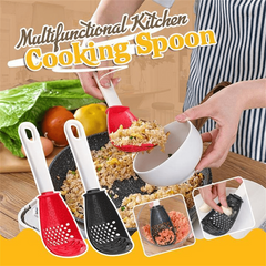 1pc Colander Spoon Scoop Colander Plastic Large Soup Spoon