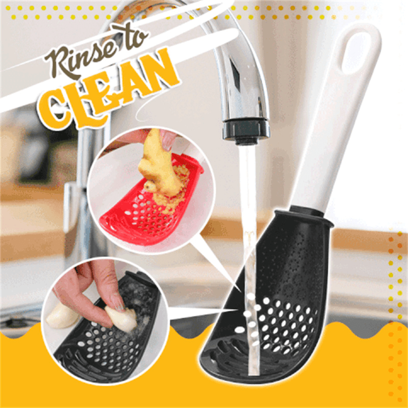 1pc Colander Spoon Scoop Colander Plastic Large Soup Spoon