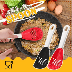 1pc Colander Spoon Scoop Colander Plastic Large Soup Spoon