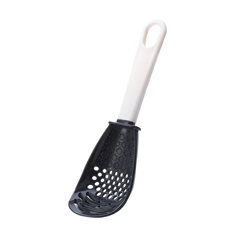 1pc Colander Spoon Scoop Colander Plastic Large Soup Spoon