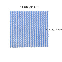 Square Scouring Pad Dish Cloths - Set of 10