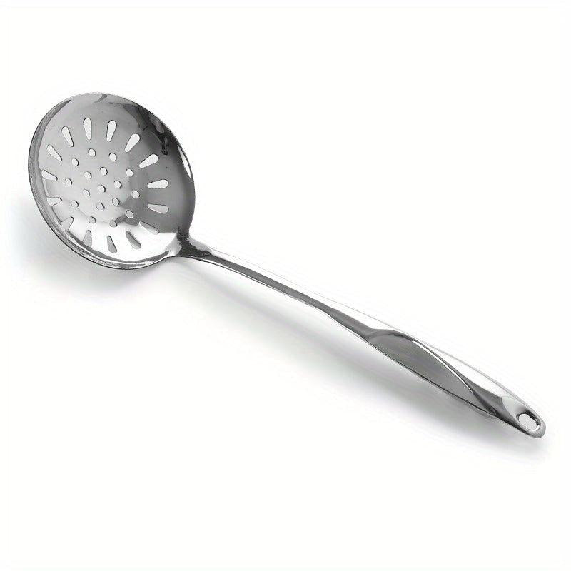 Stainless Steel Colander Spoon Skimmer Ladle Long Handle Hot Pot Filter Spoon