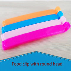 5pcs Round Head Sealing Clips Food Snack Dustproof Moisture proof Fresh keeping