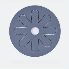 4pcs Silicone Coasters Kitchen Floral Pattern Table Mat Waterproof Heat Resistan