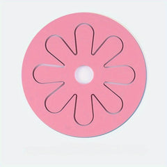 4pcs Silicone Coasters Kitchen Floral Pattern Table Mat Waterproof Heat Resistan