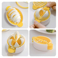3in1 Egg Slicer Hard Boiled Eggs Cutter Kitchen Food Fruit Household