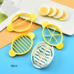 3in1 Egg Slicer Hard Boiled Eggs Cutter Kitchen Food Fruit Household
