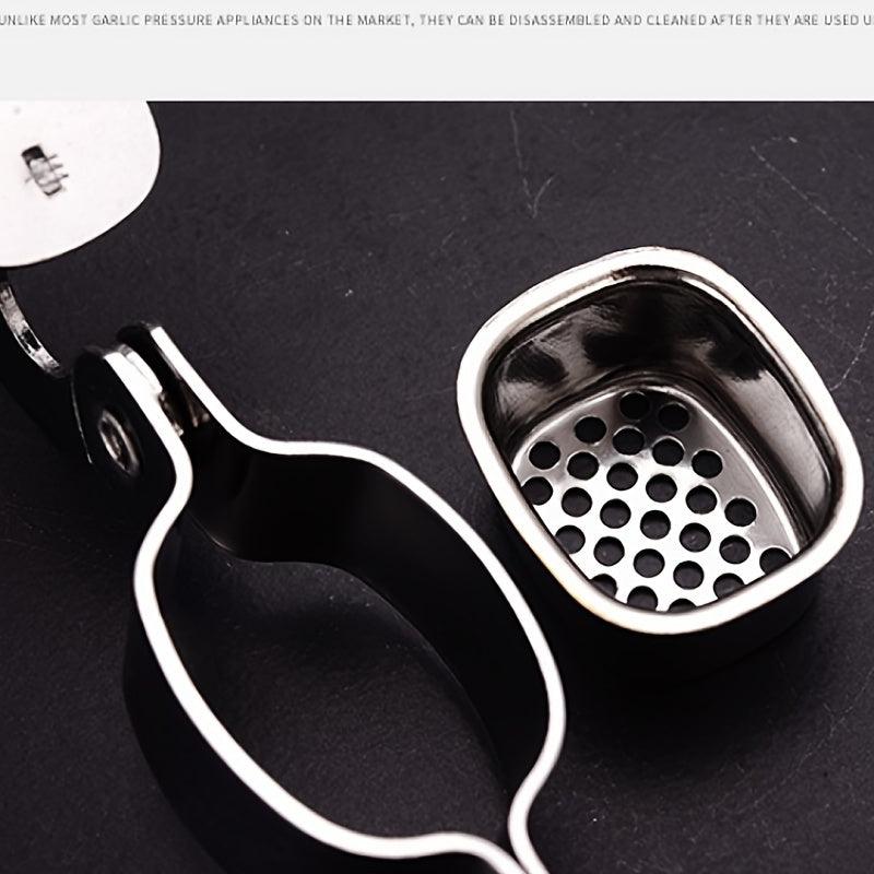 Stainless Steel Garlic Press Mincer Crusher Chopper Squeezer