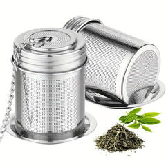 2pcs Tea Strainer Stainless Steel Mesh Tea Infuser Tea Filter