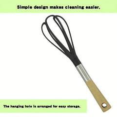Nylon Egg Beater Handheld Whisk For Blending Beating Stirring