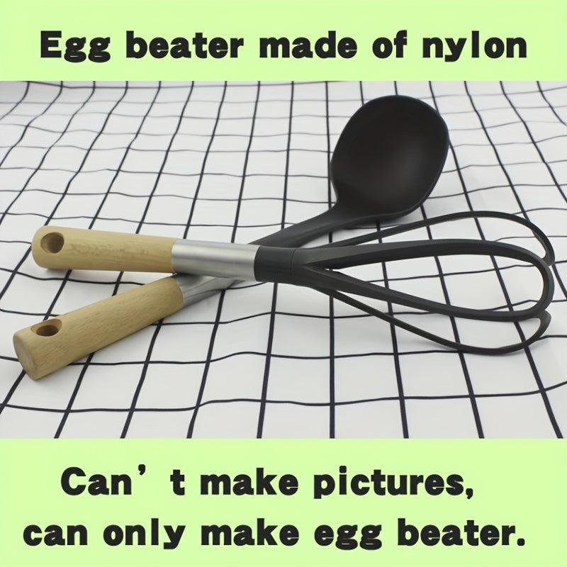 Nylon Egg Beater Handheld Whisk For Blending Beating Stirring