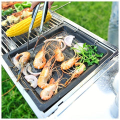 Large Nonstick Grill Pan for Stovetop Enamel Frying Pan