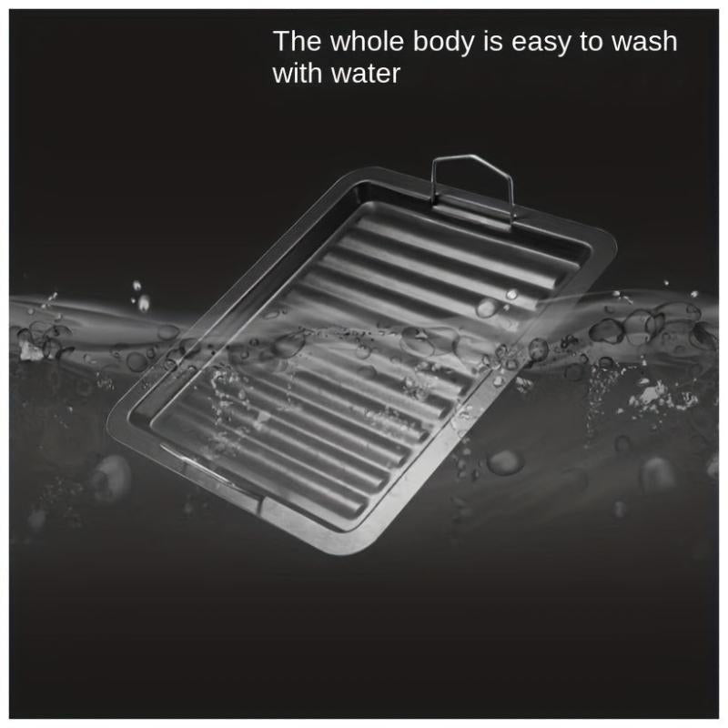 Large Nonstick Grill Pan for Stovetop Enamel Frying Pan