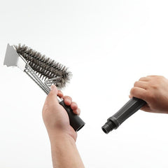 Stainless Steel Grill Brush 16in BBQ Cleaning Brush BBQ Tool