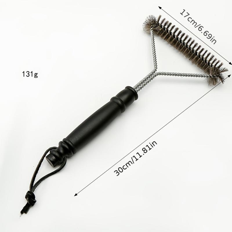 Stainless Steel Grill Brush 16in BBQ Cleaning Brush BBQ Tool