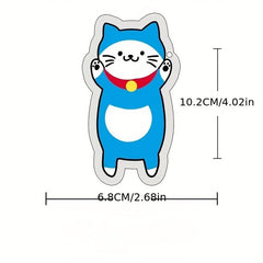 Cartoon Cat Dishwashing Sponge Brush Pot Durable Artifact Thickened Washing