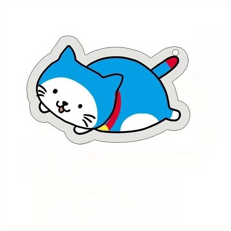 Cartoon Cat Dishwashing Sponge Brush Pot Durable Artifact Thickened Washing
