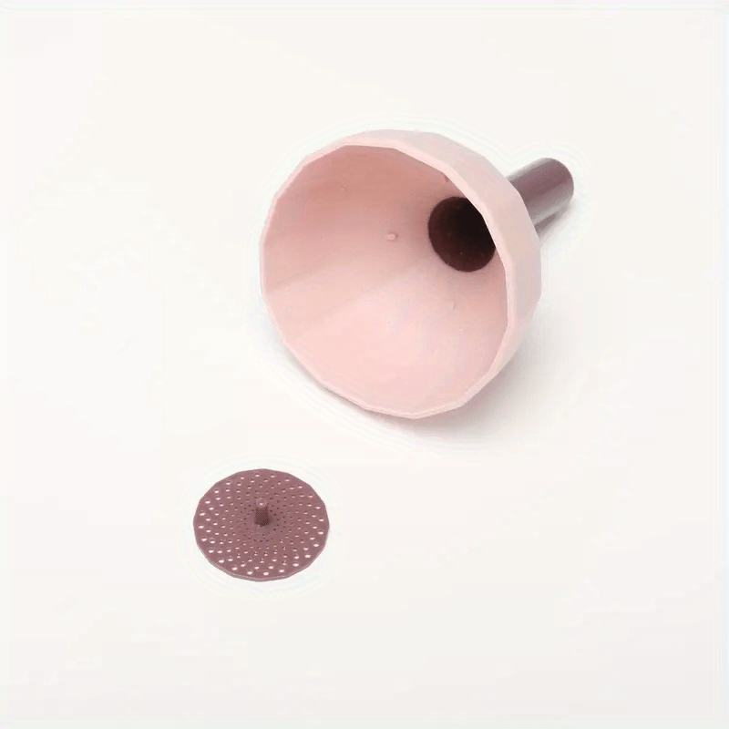 Silicone Funnel with Filter for Kitchen Use - Filling Bottles and Cooking