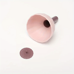 Silicone Funnel with Filter for Kitchen Use - Filling Bottles and Cooking