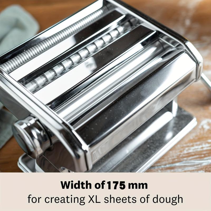 Pasta Maker Machine Roller Adjustable Thickness Manual Noodles Maker