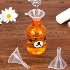 5pcs Mini Funnels for Bottle Filling Perfume Essential Laboratory Supplies
