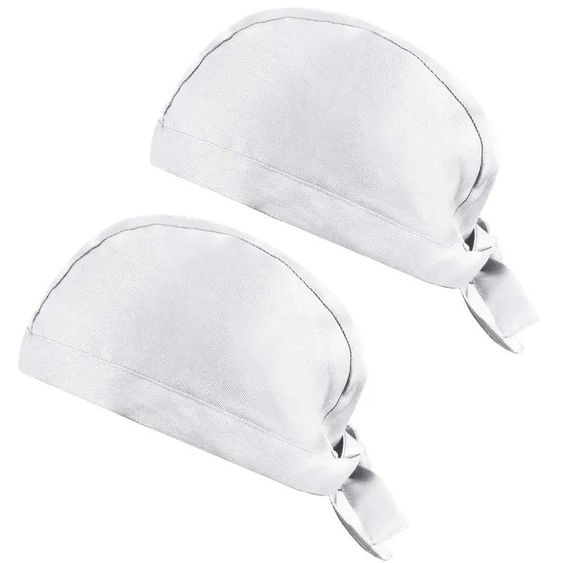 2pcs Chef Hats Adjustable Breathable Chef Clothing