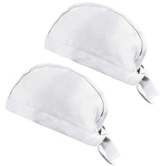 2pcs Chef Hats Adjustable Breathable Chef Clothing