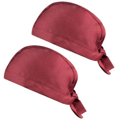 2pcs Chef Hats Adjustable Breathable Chef Clothing